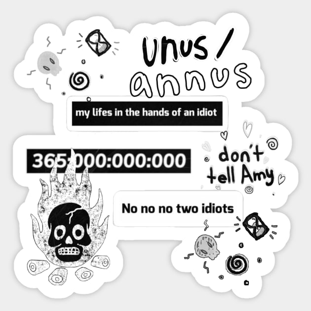 Unus Annus Tribute Sticker by Cipher_Obscure